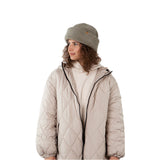 Barts Teddybow Hat Cream-Pale Army #- 53 Degrees North 