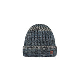 Barts Akotan Beanie Navy-Ochre-Dark Heather-Denim-Green #- 53 Degrees North 