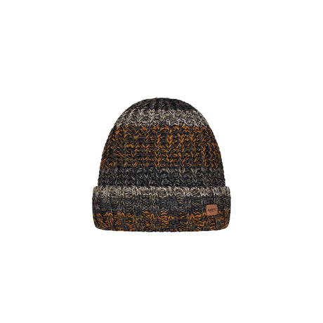 Barts Akotan Beanie Navy-Ochre-Dark Heather-Denim-Green #- 53 Degrees North 