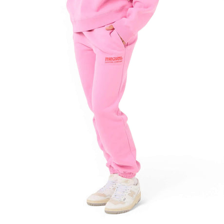 Ripcurl Women's Surf Puff Track Pants Pink / X-Small-Pink / Small-Pink / Medium-Pink / Large-Pink / X-Large #- 53 Degrees North 