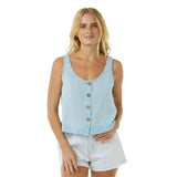 Ripcurl Women's Classic Surf Tank II Blue / X-Small-Blue / Small-Blue / Medium-Blue / Large-Blue / X-Large #- 53 Degrees North 