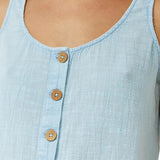 Ripcurl Women's Classic Surf Tank II Blue / X-Small-Blue / Small-Blue / Medium-Blue / Large-Blue / X-Large #- 53 Degrees North 