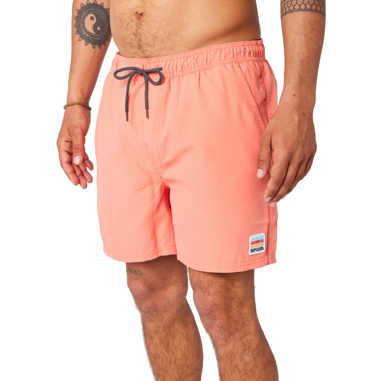 Ripcurl Men's Yo Mama Volley Boardshorts Peach / Small-Peach / Medium-Peach / Large-Peach / X-Large-Peach / XX-Large #- 53 Degrees North 