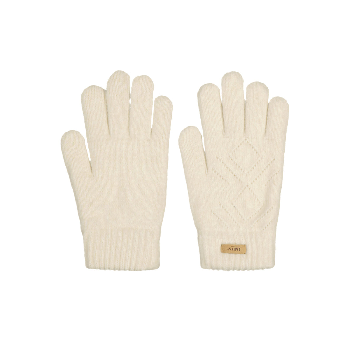 Barts Bridgey Gloves Morganite-Cream-Blue-Light Brown #- 53 Degrees North 