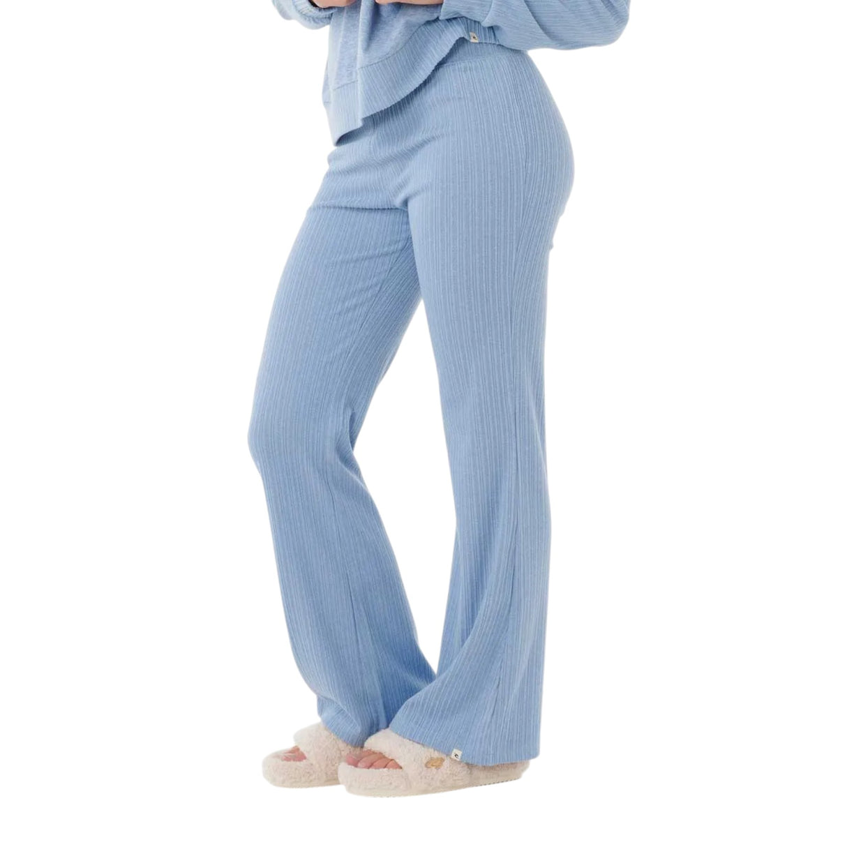 Ripcurl Women's Cosy Flare Trousers Blue Marle / X-Small-Blue Marle / Small-Blue Marle / Medium-Blue Marle / Large-Blue Marle / X-Large #- 53 Degrees North 