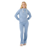 Ripcurl Women's Cosy Flare Trousers Blue Marle / X-Small-Blue Marle / Small-Blue Marle / Medium-Blue Marle / Large-Blue Marle / X-Large #- 53 Degrees North 