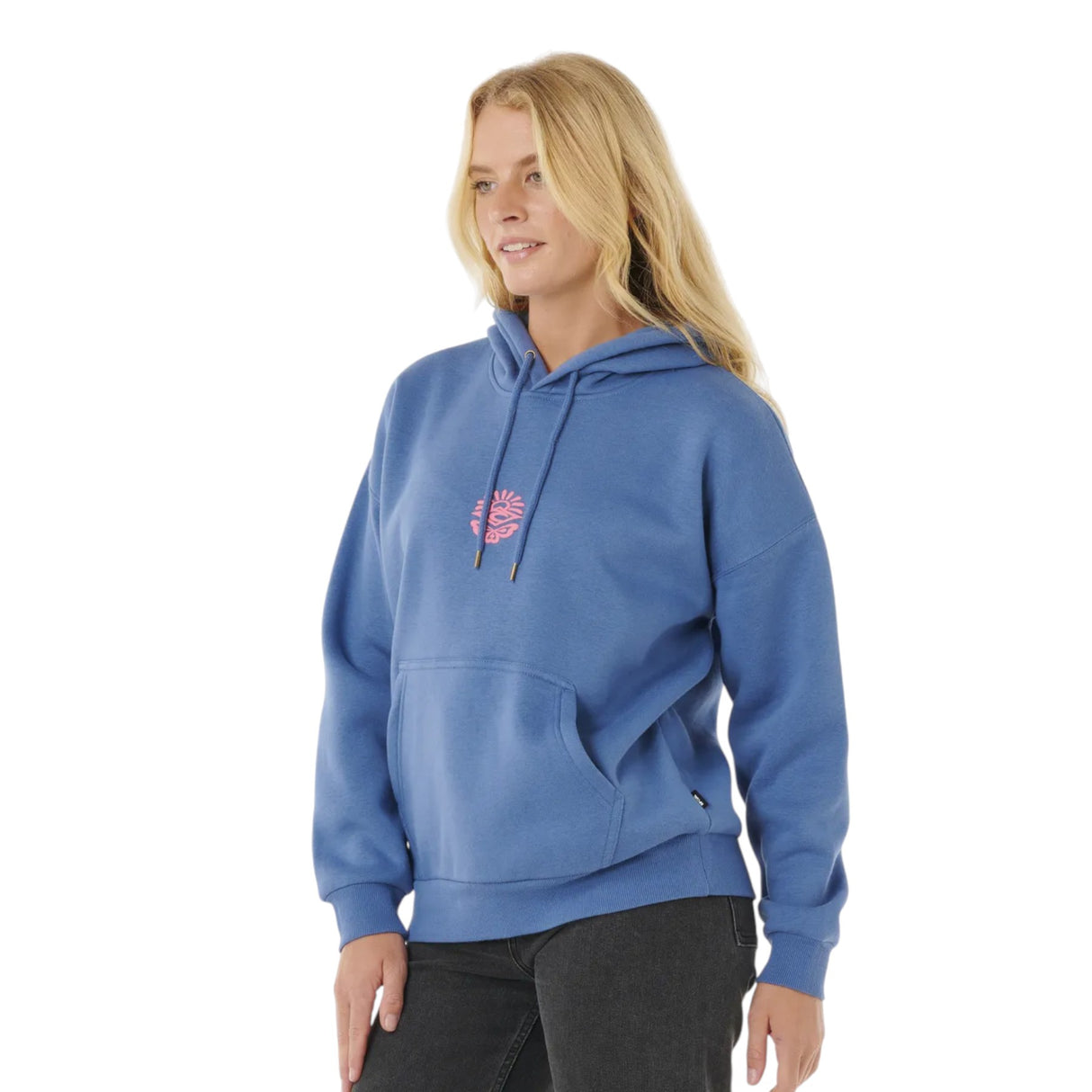 Ripcurl Women's Icons Of Surf Heritage Hoodie Moonlight Blue / X-Small-Moonlight Blue / Small-Moonlight Blue / Medium-Moonlight Blue / Large-Moonlight Blue / X-Large #- 53 Degrees North 