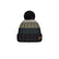 Barts Wilhelm Beanie Charcoal-Yellow-Cedar-Blue-Burgundy #- 53 Degrees North 