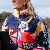 Ripcurl Women's Keepsakes Polar Fleece Multico / X-Small-Multico / Small-Multico / Medium-Multico / Large-Multico / X-Large #- 53 Degrees North 