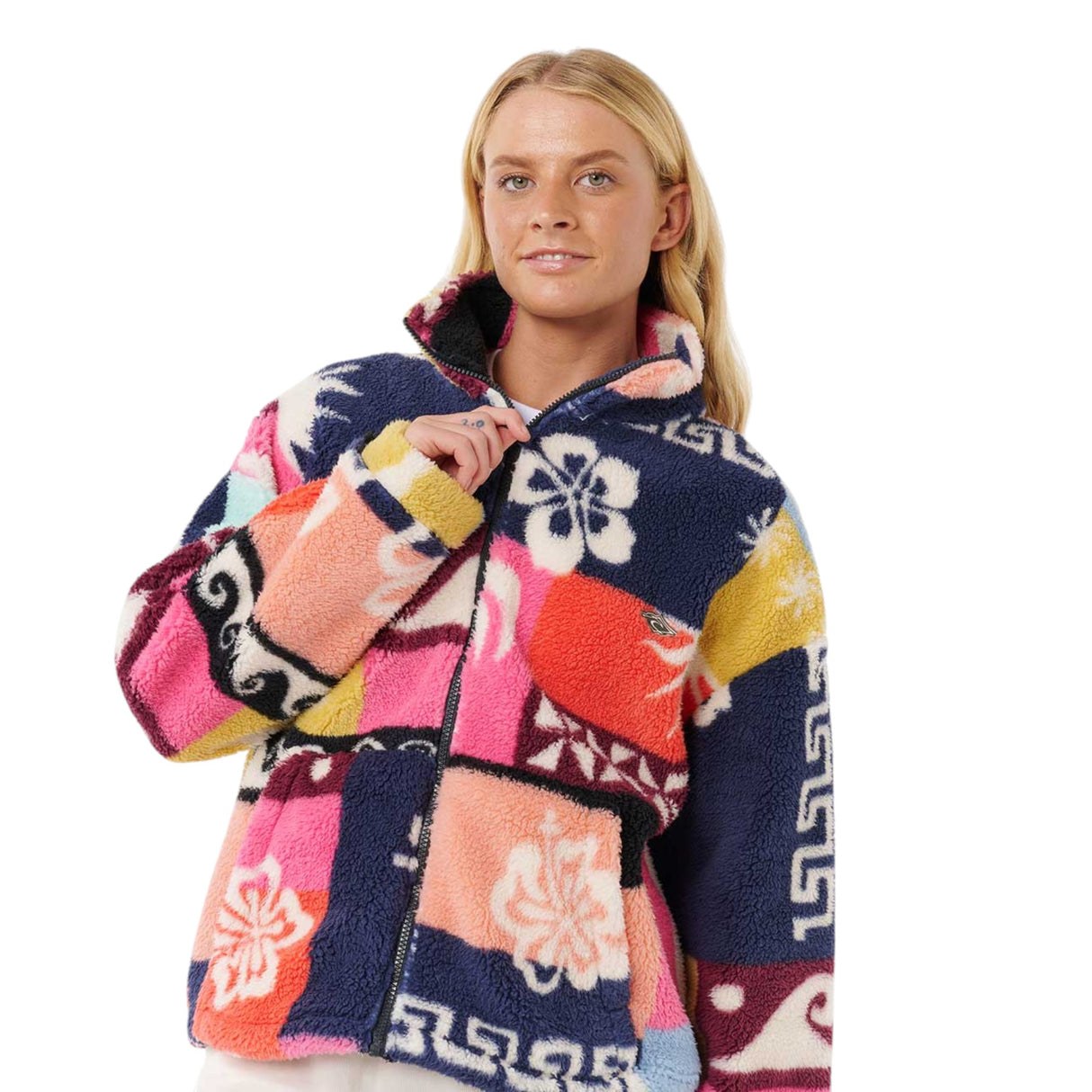 Ripcurl Women's Keepsakes Polar Fleece Multico / X-Small-Multico / Small-Multico / Medium-Multico / Large-Multico / X-Large #- 53 Degrees North 