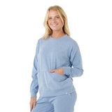 Ripcurl Women's Cosy Fleece Blue Marle / X-Small-Blue Marle / Small-Blue Marle / Medium-Blue Marle / Large-Blue Marle / X-Large #- 53 Degrees North 