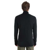 Icebreaker Men's 260 Quantum Long Sleeve Zip Midlayer Black / Small-Black / Medium-Black / Large-Black / X-Large-Black / XX-Large #- 53 Degrees North 