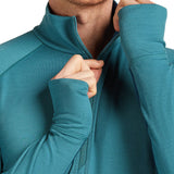 Icebreaker Men's 200 Zoneknit Long Sleeve Half Zip Baselayer Brilliant/Baja / Small-Brilliant/Baja / Medium-Brilliant/Baja / Large-Brilliant/Baja / X-Large-Brilliant/Baja / XX-Large #- 53 Degrees North 