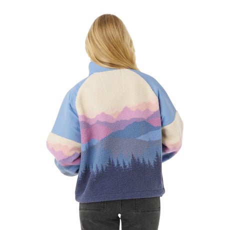 Ripcurl Women's Oceanic Anti Series Zip Thru Polar Fleece Jacket Multico / X-Small-Multico / Small-Multico / Medium-Multico / Large #- 53 Degrees North 