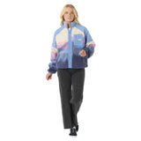 Ripcurl Women's Oceanic Anti Series Zip Thru Polar Fleece Jacket Multico / X-Small-Multico / Small-Multico / Medium-Multico / Large #- 53 Degrees North 
