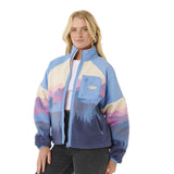 Ripcurl Women's Oceanic Anti Series Zip Thru Polar Fleece Jacket Multico / X-Small-Multico / Small-Multico / Medium-Multico / Large #- 53 Degrees North 