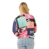 Ripcurl Women's Keepsakes Fleece Crew Shirt Multico / X-Small-Multico / Small-Multico / Medium-Multico / Large-Multico / X-Large #- 53 Degrees North 