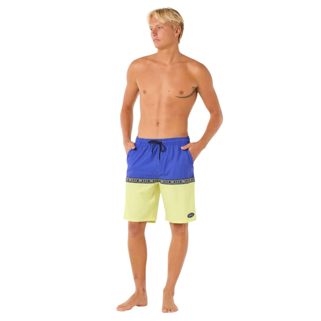 Ripcurl Men's Raw Energy Split Volley Shorts Black / Small-Black / Medium-Black / Large-Black / X-Large-Wild Berry / Small #- 53 Degrees North 