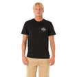 Ripcurl Men's Staple T-Shirt Black / Small-Black / Medium-Black / Large-Black / X-Large-Bone / Small #- 53 Degrees North 