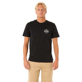 Ripcurl Men's Staple T-Shirt Black / Small-Black / Medium-Black / Large-Black / X-Large-Bone / Small #- 53 Degrees North 