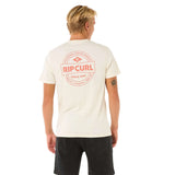 Ripcurl Men's Staple T-Shirt Black / Small-Black / Medium-Black / Large-Black / X-Large-Bone / Small #- 53 Degrees North 