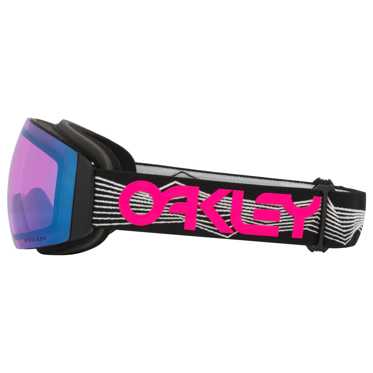Oakley Flight Deck M Ski Goggles Black Wired / Prizm Snow Iced Iridium-Prizm Rose Gold / Matt Black #- 53 Degrees North 