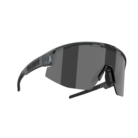 Bliz Matrix Small Sunglasses Crystal Black / Smoke Silver Mirror #- 53 Degrees North 