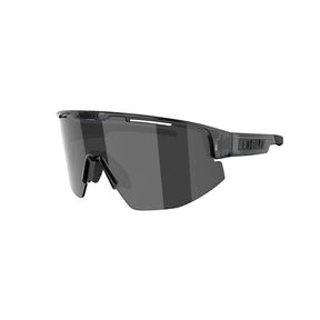 Bliz Matrix Small Sunglasses Crystal Black / Smoke Silver Mirror #- 53 Degrees North 