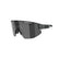 Bliz Matrix Small Sunglasses Crystal Black / Smoke Silver Mirror #- 53 Degrees North 