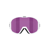 Bliz Rave Ski Goggles Matt White/Black Logo / Brown/Pink Multi #- 53 Degrees North 