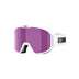 Bliz Rave Ski Goggles Matt White/Black Logo / Brown/Pink Multi #- 53 Degrees North 