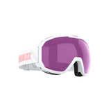 Bliz Charge OTG Ski Goggles Matte Black/Light Orange with Blue Multi-Matte White/Brown with Pink Multi-Matte Grey/Smoke with Ice Blue Multi #- 53 Degrees North 