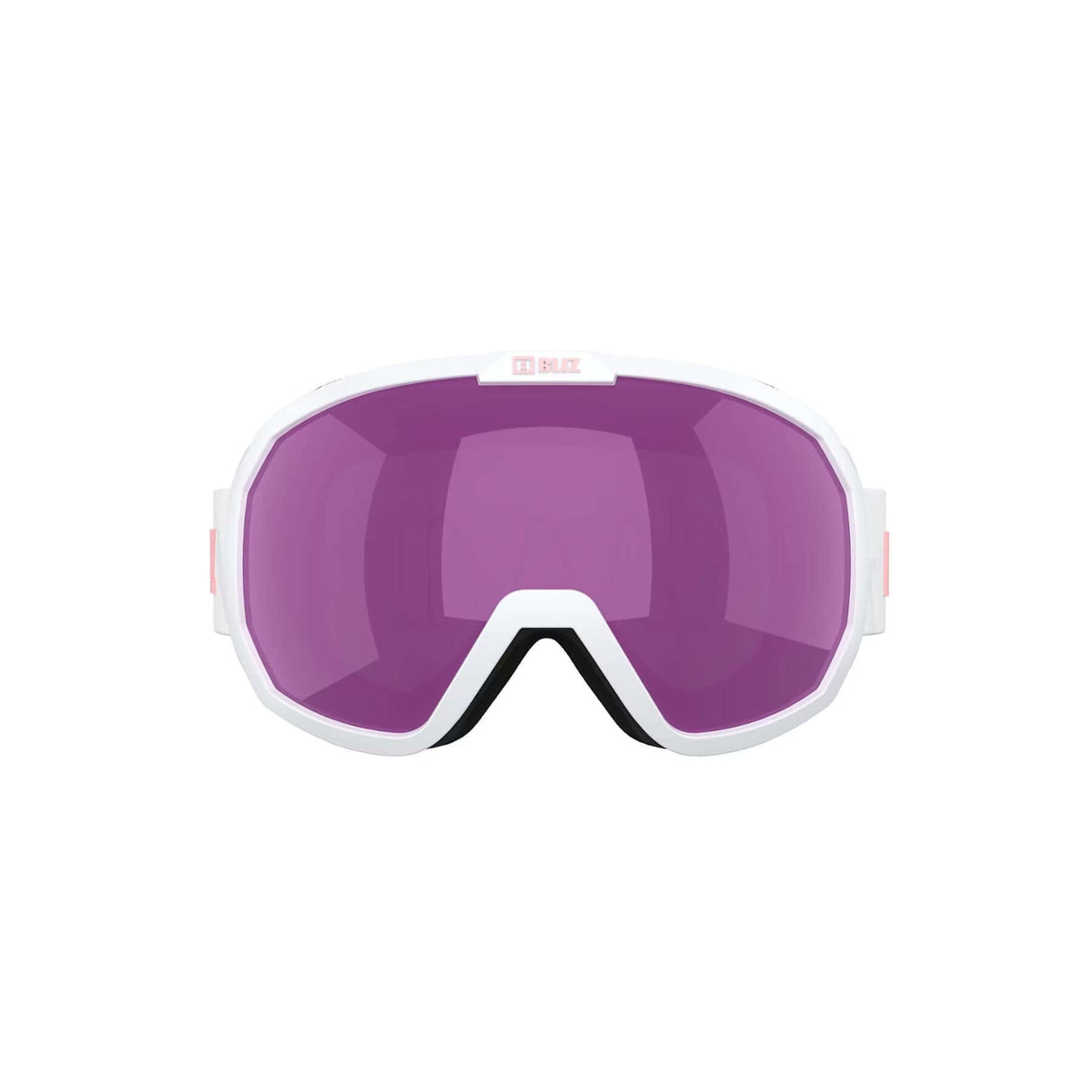 Bliz Charge OTG Ski Goggles Matte Black/Light Orange with Blue Multi-Matte White/Brown with Pink Multi-Matte Grey/Smoke with Ice Blue Multi #- 53 Degrees North 