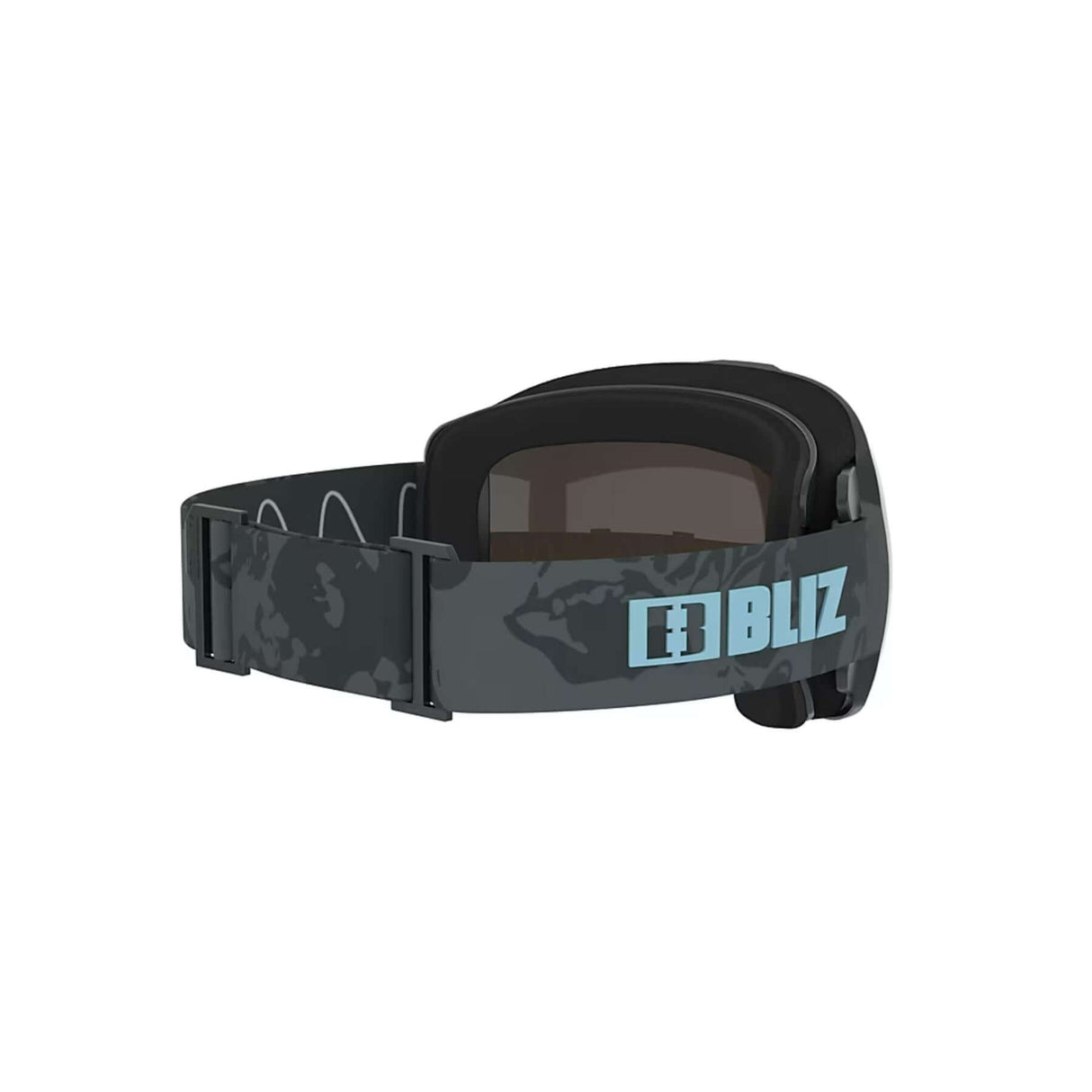 Bliz Charge OTG Ski Goggles Matte Black/Light Orange with Blue Multi-Matte White/Brown with Pink Multi-Matte Grey/Smoke with Ice Blue Multi #- 53 Degrees North 