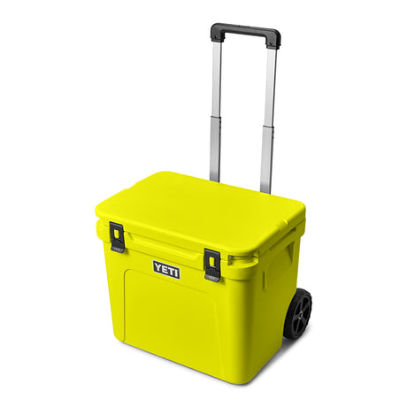 YETI Roadie 60 Wheeled Cool Box Firefly Yellow-Wild Vine Red-Navy-Charcoal #- 53 Degrees North 