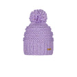 Barts Jasmin Beanie Lilac-Ice-Heather Grey-Pink-Dark Heather #- 53 Degrees North 