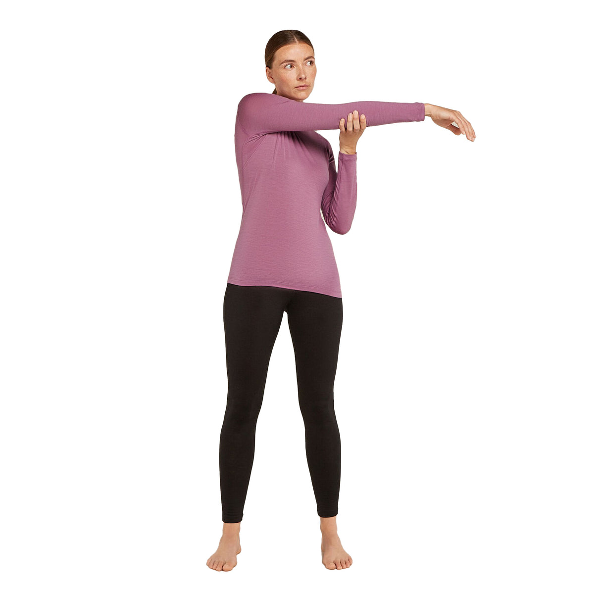 Icebreaker Women's 200 Oasis Long Sleeve Crewe Deco / X-Small-Deco / Small-Deco / Medium-Deco / Large-Deco / X-Large #- 53 Degrees North 