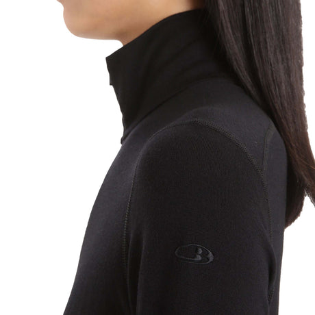 Icebreaker Women's 260 Tech Half Zip Merino Baselayer Blush / X-Small-Blush / Small-Blush / Medium-Blush / Large-Blush / X-Large #- 53 Degrees North 