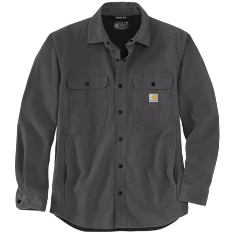 Men's Rugged Flex™ Relaxed Fit Canvas Fleece-Lined Shirt Jac