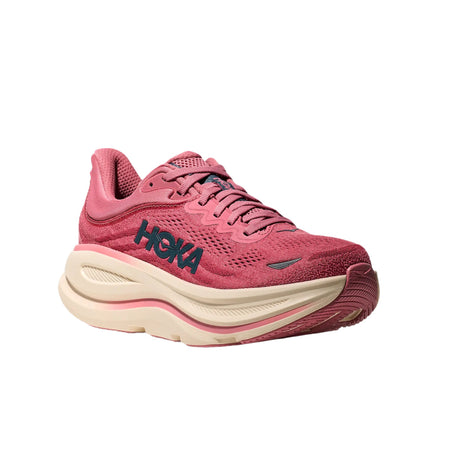 Hoka Women's Bondi 9 Running Shoes Lingonberry / UK 4-Lingonberry / UK 5-Lingonberry / UK 6-Lingonberry / UK 7-Lingonberry / UK 8 #- 53 Degrees North 