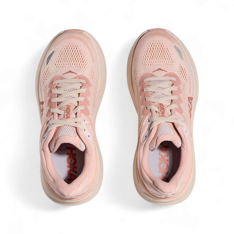 Hoka Women's Bondi 9 Running Shoes Rose Latte/Rose Cream / UK 4-Rose Latte/Rose Cream / UK 5-Rose Latte/Rose Cream / UK 6-Rose Latte/Rose Cream / UK 7-Rose Latte/Rose Cream / UK 8 #- 53 Degrees North 
