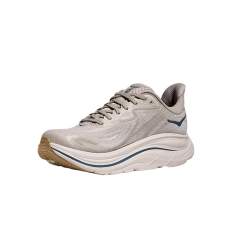 Hoka Men's Clifton 10 Running Shoes Putty/Grout / UK 8-Putty/Grout / UK 9-Putty/Grout / UK 9.5-Putty/Grout / UK 10-Putty/Grout / UK 10.5 #- 53 Degrees North 