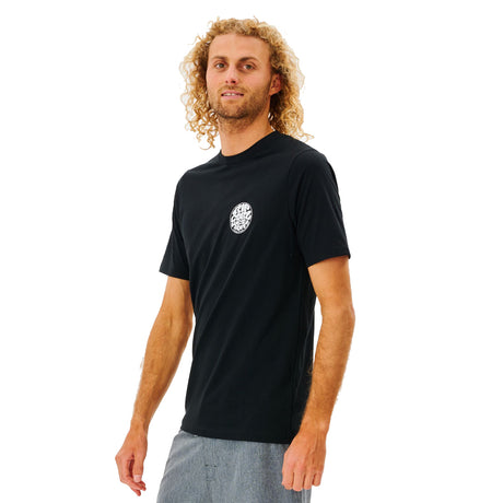 Ripcurl Men's Icons Of Surf Rash Vest Black / Small-Black / Medium-Black / Large-Black / X-Large #- 53 Degrees North 