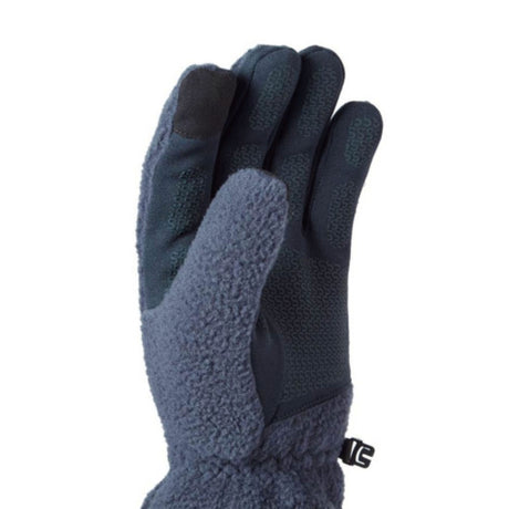 Sealskinz Hoveton Waterproof Sherpa Fleece Gloves Navy / Small-Navy / Medium-Navy / Large-Navy / X-Large #- 53 Degrees North 