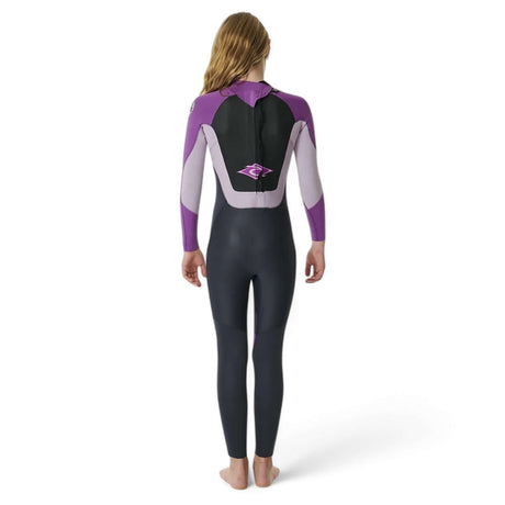 Ripcurl Kids' Omega 3/2 GB Back Zip Wetsuit Purple / Age 9-10-Purple / Age 11-12-Purple / Age 13-14-Purple / Age 15-16-Blue / Age 9-10 #- 53 Degrees North 