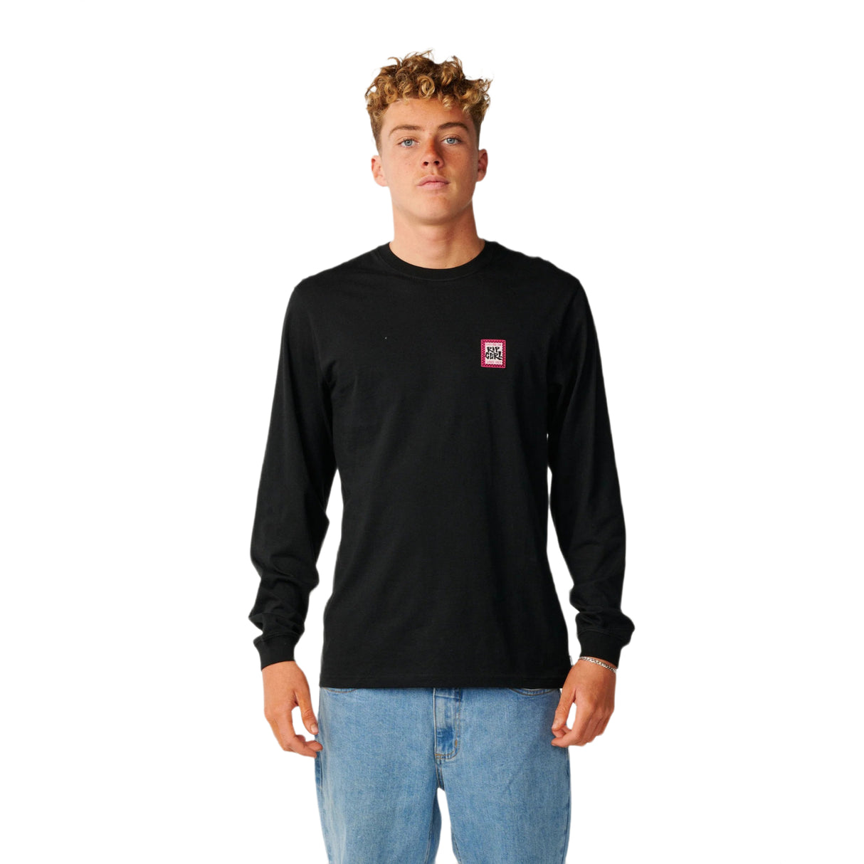 Men's Streamline Badge Long Sleeve T-Shirt