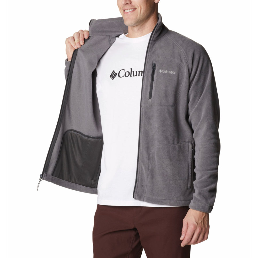 Columbia Men's Fast Trek II Full Zip Fleece #color_city-grey