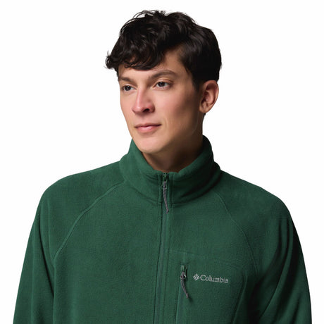 Columbia Men's Fast Trek Fleece Jacket Rain Forest / Small-Rain Forest / Medium-Rain Forest / Large-Rain Forest / X-Large-Rain Forest / XX-Large #- 53 Degrees North 