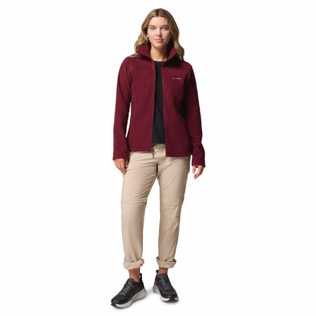 Columbia Women's Fast Trek II Fleece Jacket Rich Wine / X-Small-Rich Wine / Small-Rich Wine / Medium-Rich Wine / Large-Rich Wine / X-Large #- 53 Degrees North 