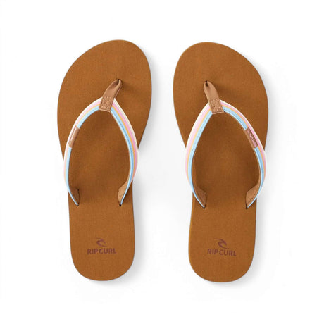 Ripcurl Women's Freedom Bloom Open Toe Flip Flops Blue / EU 37-Blue / EU 38-Blue / EU 39-Blue / EU 40-Blue / EU 41 #- 53 Degrees North 